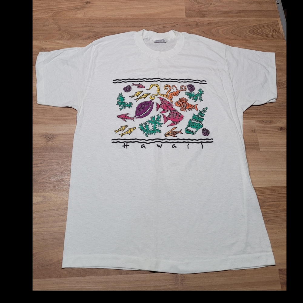 Vintage Hawaii Single Stitch Fish TShirt